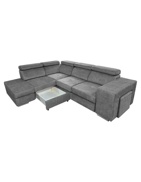 Set Canapea MALAGA Living 264x210x97 cm Țesătură Country 17 | MobilaOK