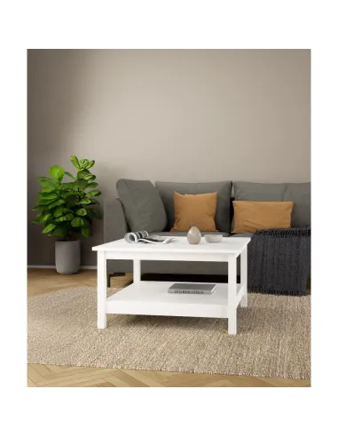 Măsuță de cafea PARIS 79667 living 81x81x45 cm PAL/MDF lacuit | MobilaOK