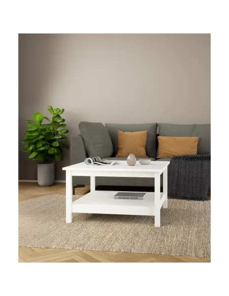Măsuță de cafea PARIS 79667 living 81x81x45 cm PAL/MDF lacuit | MobilaOK