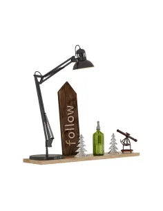 Poliță FEDOR living, dormitor, baie, birou 80x20x2.2 cm PAL stejar artisan | MobilaOK