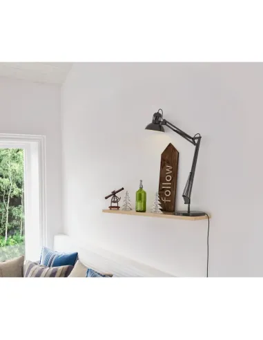 Poliță FEDOR pentru living, dormitor, 80x20x2.2 cm, PAL laminat stejar sonoma | MobilaOK