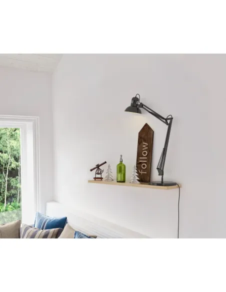 Poliță FEDOR pentru living, dormitor, 80x20x2.2 cm, PAL laminat stejar sonoma | MobilaOK