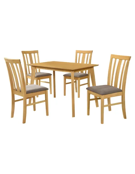 Set Sufragerie ROIS SET, living, 110x70x75.2 cm, PAL/MDF/Furnir | MobilaOK