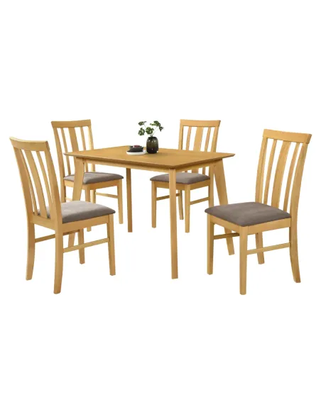 Set Sufragerie ROIS SET, living, 110x70x75.2 cm, PAL/MDF/Furnir | MobilaOK