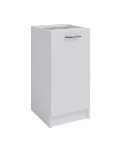 Dulap inferior FABIANA S40 pentru bucătărie, 40x82x46 cm, PAL melaminat alb | MobilaOK