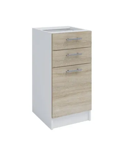 Dulap inferior, FABIANA S40SZ2, bucătărie, 40x82x46 cm, PAL melaminat | MobilaOK