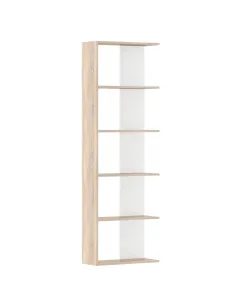 Raft, AGATIO, living/dormitor/birou, 60x25x180 cm, PAL melaminat | MobilaOK 2