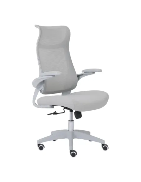 Scaun de birou, SETON, birou, 64x60x107-117 cm, plasă și plastic | MobilaOK