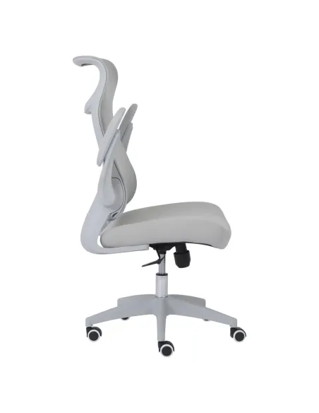 Scaun de birou, SETON, birou, 64x60x107-117 cm, plasă și plastic | MobilaOK