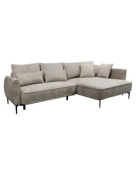 Set Canapea, MURIEL ROH, living, 273x204x86 cm, Textil, KONDELA | MobilaOK