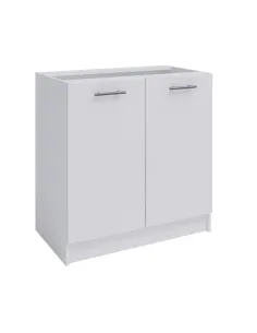Dulap bucătărie FABIANA S80, 80x82x46 cm, PAL melaminat alb | MobilaOK