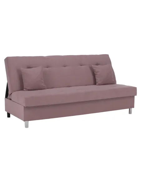 Canapea extensibilă ALADA, roz, living, 194x89x94 cm, Țesătură Soro 61 | MobilaOK