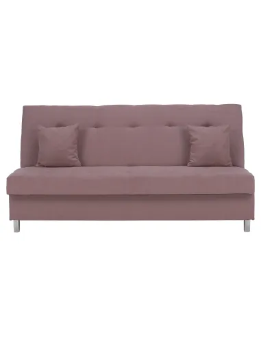 Canapea extensibilă ALADA, roz, living, 194x89x94 cm, Țesătură Soro 61 | MobilaOK