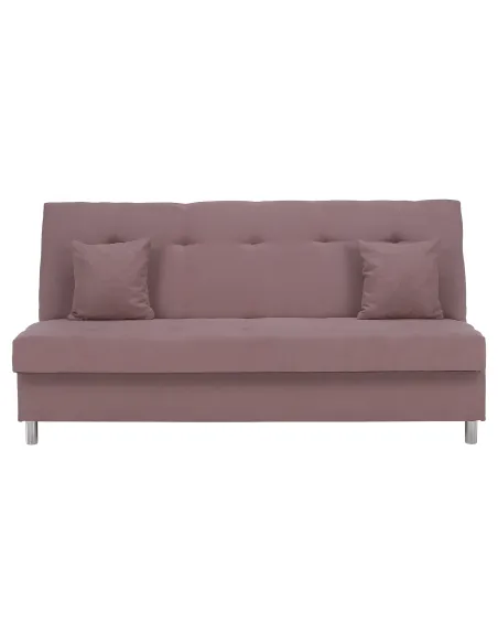 Canapea extensibilă ALADA, roz, living, 194x89x94 cm, Țesătură Soro 61 | MobilaOK