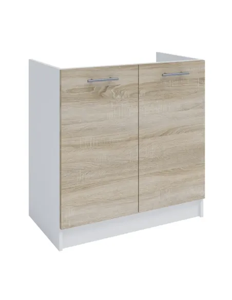Dulap inferior, FABIANA S, bucatarie, 80x82x46 cm, PAL melaminat | MobilaOK