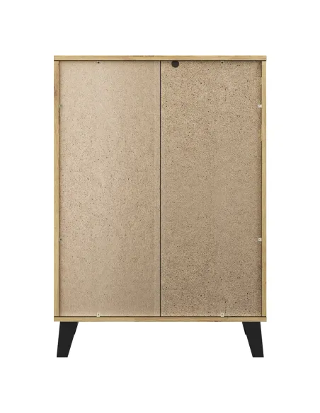 Comodă BOGAN NEW 4S70 pentru dormitor/hol, 70x38.8x99.4 cm, PAL laminat stejar artisan | MobilaOK