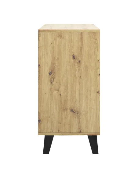 Comodă BOGAN NEW 4S70 pentru dormitor/hol, 70x38.8x99.4 cm, PAL laminat stejar artisan | MobilaOK