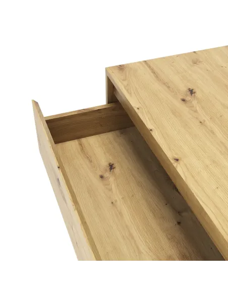Comodă BOGAN NEW 4S70 pentru dormitor/hol, 70x38.8x99.4 cm, PAL laminat stejar artisan | MobilaOK