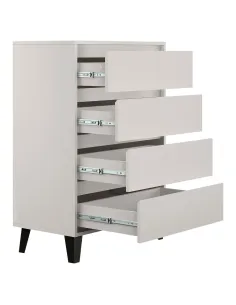 Comodă BOGAN NEW 4S70 pentru dormitor/hol, 70x38.8x99.4 cm, PAL melaminat | MobilaOK 2