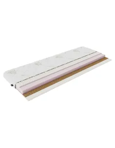 Saltea SILVERHARD NEW, dormitor, 120x200 cm, spumă PUR și nucă de cocos | MobilaOK