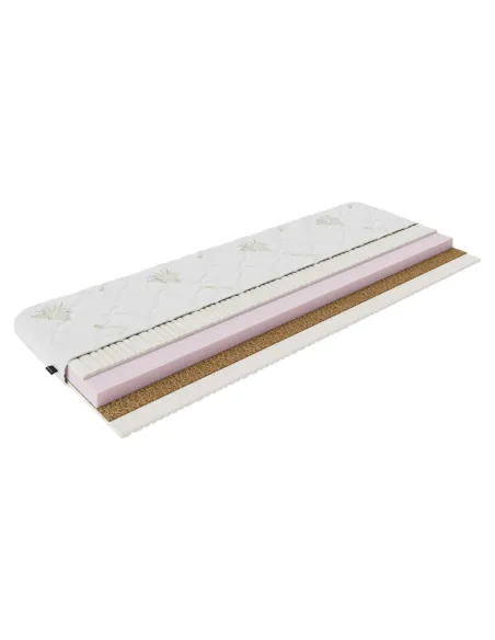 Saltea SILVERHARD NEW, dormitor, 120x200 cm, spumă PUR și nucă de cocos | MobilaOK