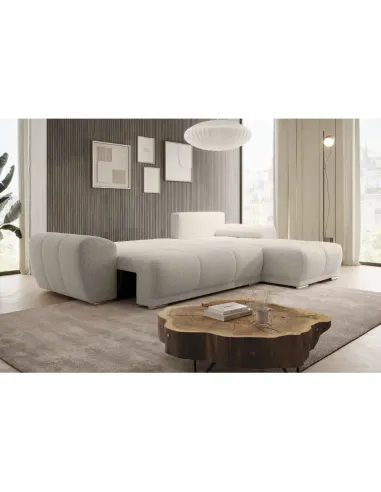 Set Canapea Extensibilă, KERIM ROH, living, 292x187 cm, Țesătură Curio | MobilaOK