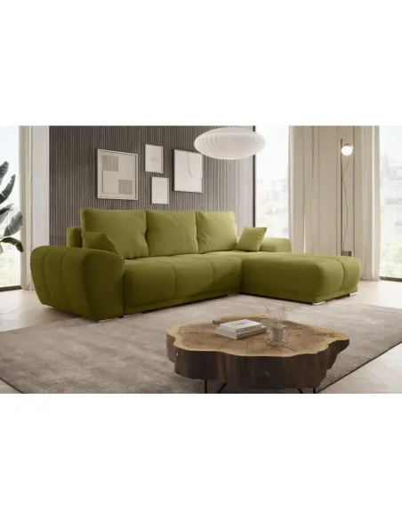 Canapea extensibilă KERIM ROH, living, 292x187x90 cm, textil Curio | MobilaOK