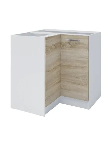 Dulap de colt bucatarie, FABIANA S-90N, 79.1x82x79.1 cm, PAL melaminat | MobilaOK