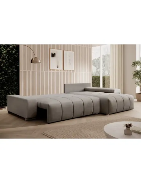 Set Canapea, VEZAN ROH, living, 259x180x74/90 cm, PAL, material tapițat | MobilaOK