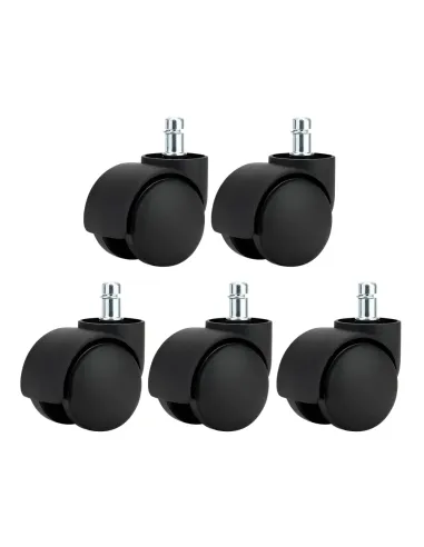 Roată, ROATĂ TYP 1, pentru fotolii/scaune de birou, Ø5 cm, plastic nailon | MobilaOK
