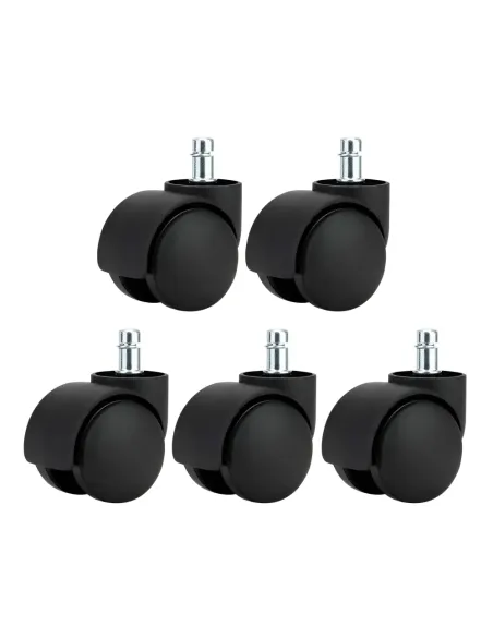 Roată, ROATĂ TYP 1, pentru fotolii/scaune de birou, Ø5 cm, plastic nailon | MobilaOK