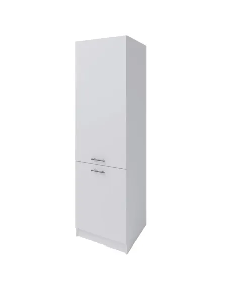 Dulap FABIANA S60/210 pentru bucătărie, 60x210x58.6 cm, PAL melaminat alb | MobilaOK