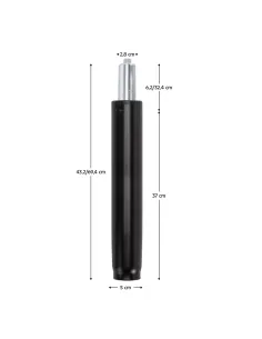 Piston cu gaz TYP 7, pentru scaune bar, L 69.4 cm, metal | MobilaOK 2