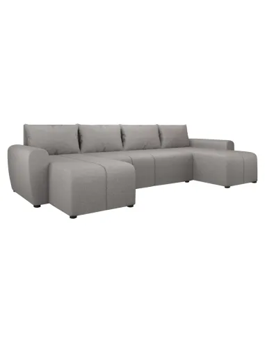 Canapea extensibilă DELIN U UNI, living, 307x138x73/82 cm, Țesătură Soro 90 | MobilaOK