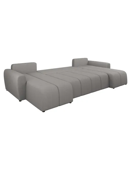 Canapea extensibilă DELIN U UNI, living, 307x138x73/82 cm, Țesătură Soro 90 | MobilaOK