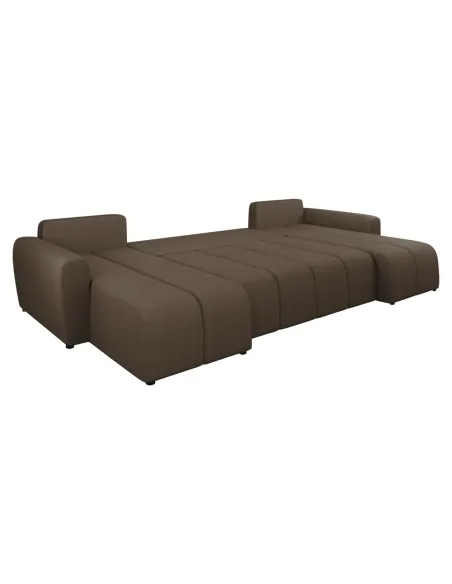 Canapea extensibilă DELIN U UNI, living, 307x138x73/82 cm, Țesătură Soro 28 | MobilaOK