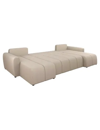 Set Canapea DELIN U UNI, living, 307x138x73/82 cm, Spumă PUR, Ţesătură | MobilaOK