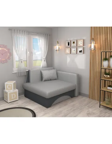 Scaun extensibil KUBOŠ NEW UNI, living, 104x78x70 cm, PAL, ţesătură Malmo | MobilaOK