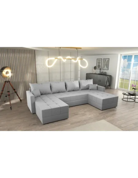 Set Canapea U, DUAN U UNI, living, 289x140/140x72 cm, PAL, Riviera 92 | MobilaOK