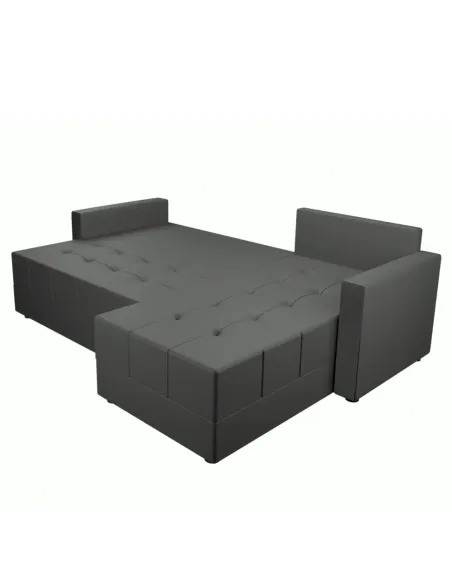 Canapea extensibilă DUAN ROH, living, 226x140x73 cm, spumă și țesătură | MobilaOK