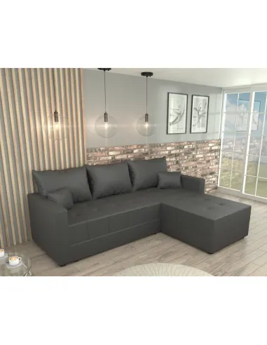 Canapea extensibilă DUAN ROH, living, 226x140x73 cm, spumă și țesătură | MobilaOK