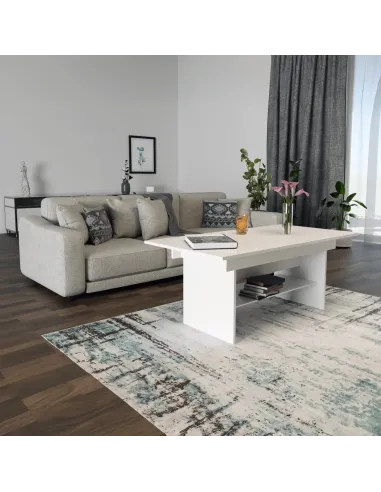 Masă extensibilă LAVKO NEW, dining/conferințe, 120/160x70 cm, PAL melaminat | MobilaOK
