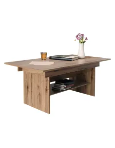 Masă pliantă LAVKO NEW, conferințe/mese, 120-160x70 cm, PAL laminat stejar artisan | MobilaOK 2