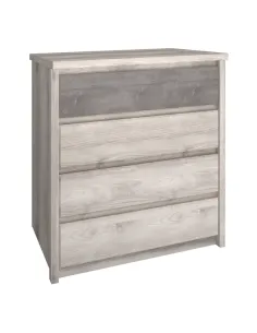 Comodă JESI NEW pentru dormitor/hol, 86.6x95.2x40.3 cm, PAL melaminat | MobilaOK