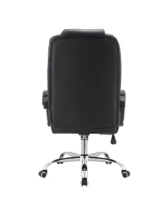 Fotoliu MADOX NEW, birou, 65x75x112-122 cm, piele ecologica, metal, plastic | MobilaOK 2