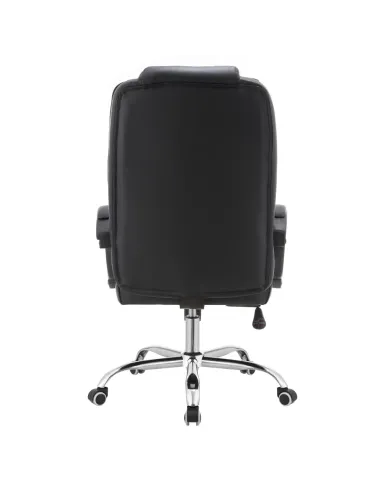 Fotoliu MADOX NEW, birou, 65x75x112-122 cm, piele ecologica, metal, plastic | MobilaOK
