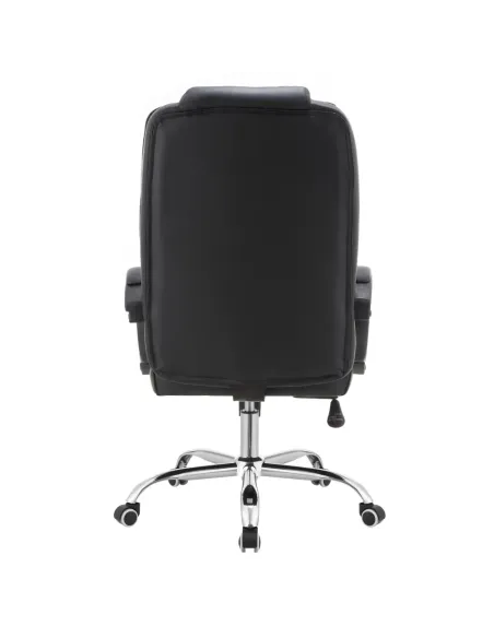 Fotoliu MADOX NEW, birou, 65x75x112-122 cm, piele ecologica, metal, plastic | MobilaOK
