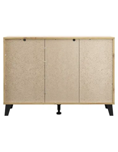 Comodă BOGAN NEW 1D3S pentru dormitor/hol, 110x38.8x78.4 cm, PAL melaminat stejar artisan | MobilaOK