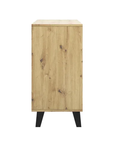 Comodă BOGAN NEW 1D3S pentru dormitor/hol, 110x38.8x78.4 cm, PAL melaminat stejar artisan | MobilaOK
