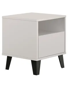 Noptieră BOGAN NEW 1S pentru dormitor, 40x38.8x45.6 cm, PAL melaminat | MobilaOK